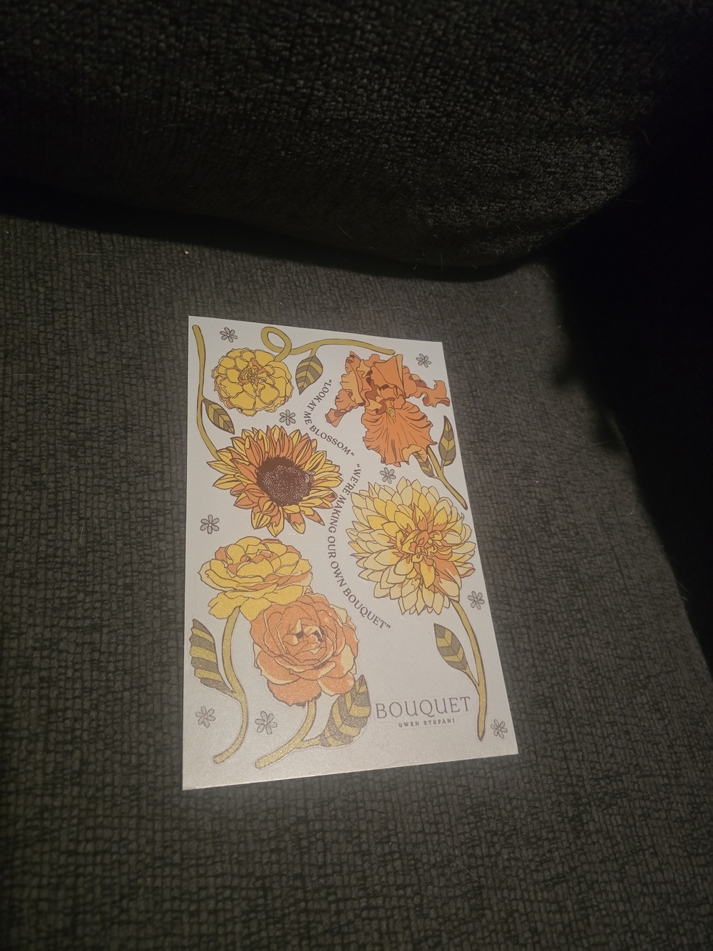 Gwen Stefani | "Bouquet" Listening Party Promo Sticker Sheet